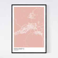 Load image into Gallery viewer, Barquisimeto City Map Print