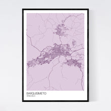 Load image into Gallery viewer, Barquisimeto City Map Print