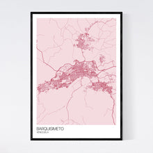 Load image into Gallery viewer, Barquisimeto City Map Print