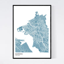 Load image into Gallery viewer, Barreiro City Map Print
