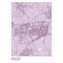Load image into Gallery viewer, Map of Basildon, United Kingdom