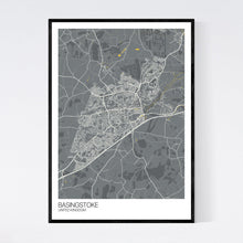 Load image into Gallery viewer, Basingstoke City Map Print