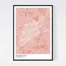 Load image into Gallery viewer, Basingstoke City Map Print