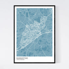 Load image into Gallery viewer, Basingstoke City Map Print