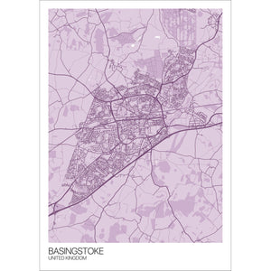 Map of Basingstoke, United Kingdom