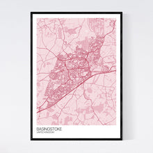 Load image into Gallery viewer, Basingstoke City Map Print
