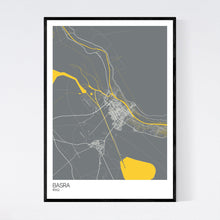 Load image into Gallery viewer, Basra City Map Print