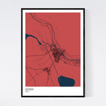 Load image into Gallery viewer, Map of Basra, Iraq