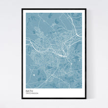 Load image into Gallery viewer, Bath City Map Print