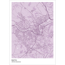 Load image into Gallery viewer, Map of Bath, United Kingdom