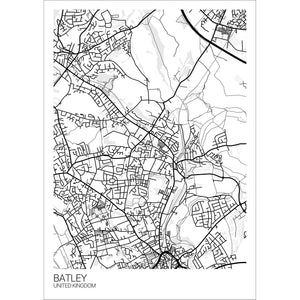 Map of Batley, United Kingdom