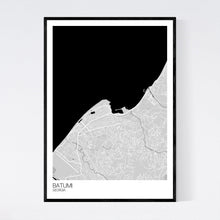 Load image into Gallery viewer, Batumi City Map Print