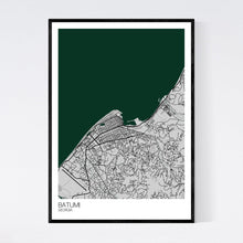 Load image into Gallery viewer, Batumi City Map Print