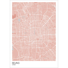 Load image into Gallery viewer, Map of Beijing, China