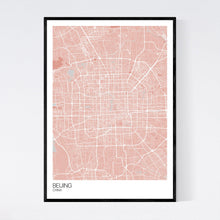 Load image into Gallery viewer, Map of Beijing, China