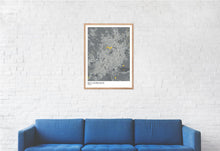 Load image into Gallery viewer, Map of Belo Horizonte, Brazil