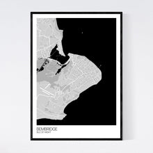 Load image into Gallery viewer, Bembridge Town Map Print