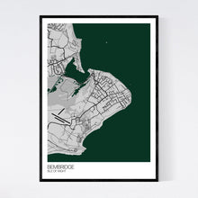 Load image into Gallery viewer, Bembridge Town Map Print