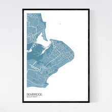 Load image into Gallery viewer, Bembridge Town Map Print