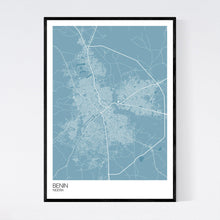 Load image into Gallery viewer, Benin City Map Print