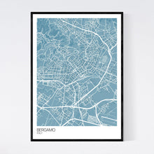 Load image into Gallery viewer, Bergamo City Map Print
