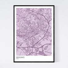 Load image into Gallery viewer, Bergamo City Map Print