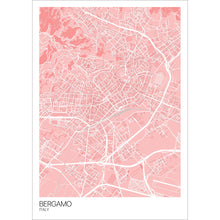 Load image into Gallery viewer, Map of Bergamo, Italy