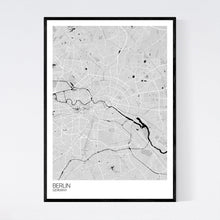 Load image into Gallery viewer, Berlin City Map Print