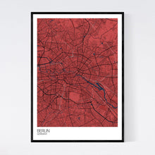 Load image into Gallery viewer, Berlin City Map Print