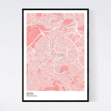 Load image into Gallery viewer, Bern City Map Print
