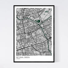 Load image into Gallery viewer, Bethnal Green Neighbourhood Map Print