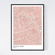 Load image into Gallery viewer, Bethnal Green Neighbourhood Map Print