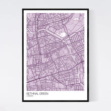 Load image into Gallery viewer, Map of Bethnal Green, London