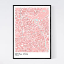 Load image into Gallery viewer, Bethnal Green Neighbourhood Map Print