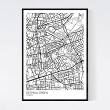 Load image into Gallery viewer, Bethnal Green Neighbourhood Map Print