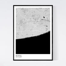 Load image into Gallery viewer, Bexhill Town Map Print