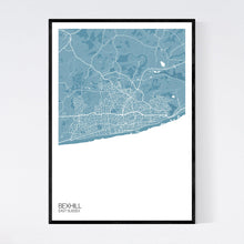 Load image into Gallery viewer, Bexhill Town Map Print