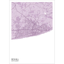 Load image into Gallery viewer, Map of Bexhill, East Sussex
