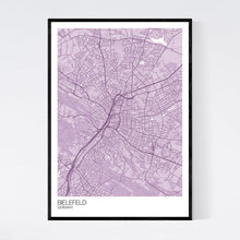 Load image into Gallery viewer, Bielefeld City Map Print