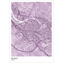 Load image into Gallery viewer, Map of Bilbao, Spain