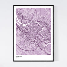 Load image into Gallery viewer, Map of Bilbao, Spain