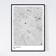 Load image into Gallery viewer, Billericay Town Map Print