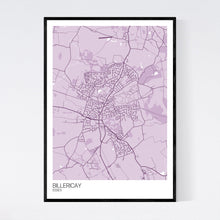Load image into Gallery viewer, Billericay Town Map Print