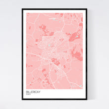 Load image into Gallery viewer, Billericay Town Map Print