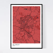 Load image into Gallery viewer, Billericay Town Map Print