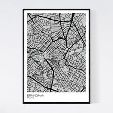 Load image into Gallery viewer, Birmingham City Centre City Map Print