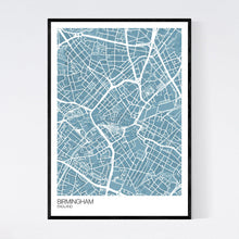 Load image into Gallery viewer, Birmingham City Centre City Map Print