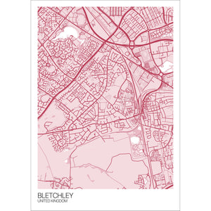 Map of Bletchley, United Kingdom