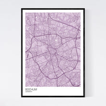 Load image into Gallery viewer, Bochum City Map Print
