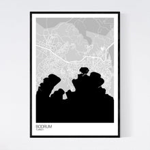 Load image into Gallery viewer, Bodrum City Map Print